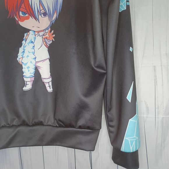 Shoto zip up anime hoodie - Picture 12 of 14